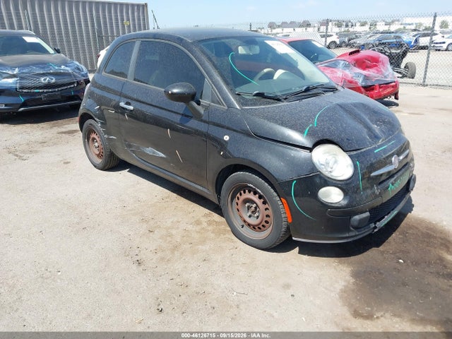 Продажа на аукционе авто 2012 Fiat 500 Pop, vin: 3C3CFFARXCT339694, номер лота: 46126715