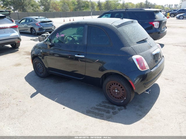 Продажа на аукционе авто 2012 Fiat 500 Pop, vin: 3C3CFFARXCT339694, номер лота: 46126715