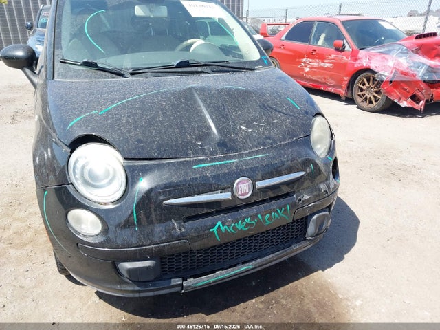 Продажа на аукционе авто 2012 Fiat 500 Pop, vin: 3C3CFFARXCT339694, номер лота: 46126715
