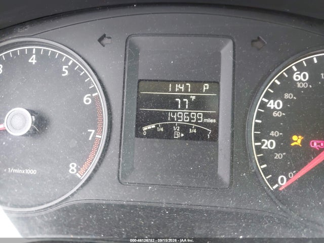 Продажа на аукционе авто 2011 Volkswagen Jetta 2.5l Se, vin: 3VWDZ7AJ6BM307841, номер лота: 46126782