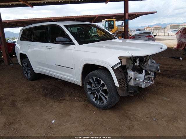 46126790 :رقم المزاد ، 1C4RJKDG4N8536126 vin ، 2022 Jeep Grand Cherokee L Overland 4x4 مزاد بيع