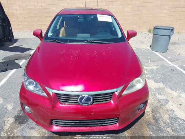46126873 :رقم المزاد ، JTHKD5BH0C2088293 vin ، 2012 Lexus Ct 200h Premium مزاد بيع