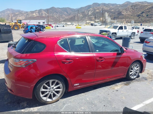 46126873 :رقم المزاد ، JTHKD5BH0C2088293 vin ، 2012 Lexus Ct 200h Premium مزاد بيع