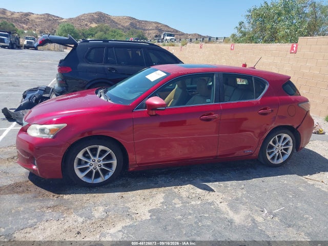 46126873 :رقم المزاد ، JTHKD5BH0C2088293 vin ، 2012 Lexus Ct 200h Premium مزاد بيع