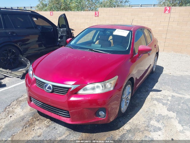 46126873 :رقم المزاد ، JTHKD5BH0C2088293 vin ، 2012 Lexus Ct 200h Premium مزاد بيع