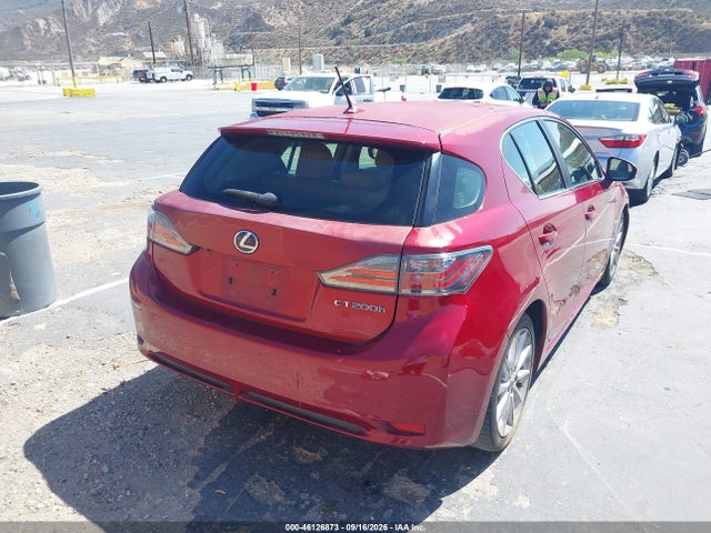 46126873 :رقم المزاد ، JTHKD5BH0C2088293 vin ، 2012 Lexus Ct 200h Premium مزاد بيع