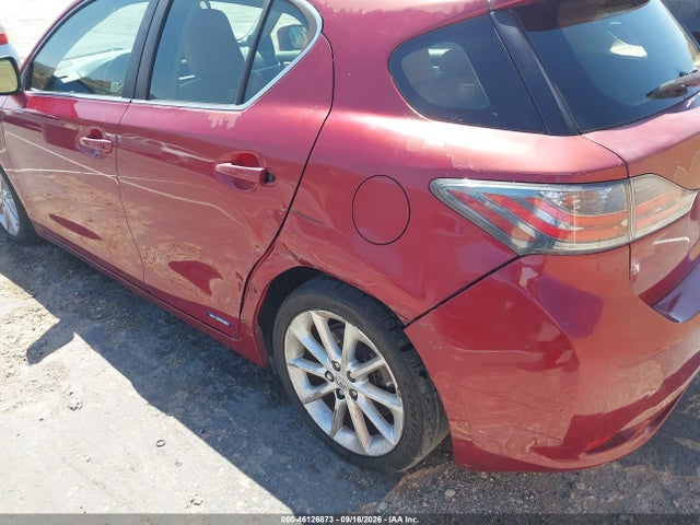 46126873 :رقم المزاد ، JTHKD5BH0C2088293 vin ، 2012 Lexus Ct 200h Premium مزاد بيع