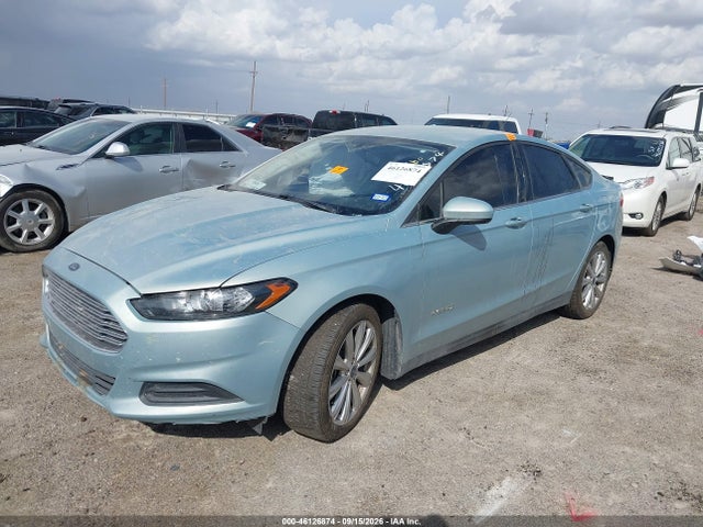 2014 Ford Fusion Hybrid S მანქანა იყიდება აუქციონზე, vin: 3FA6P0UU6ER369008, აუქციონის ნომერი: 46126874