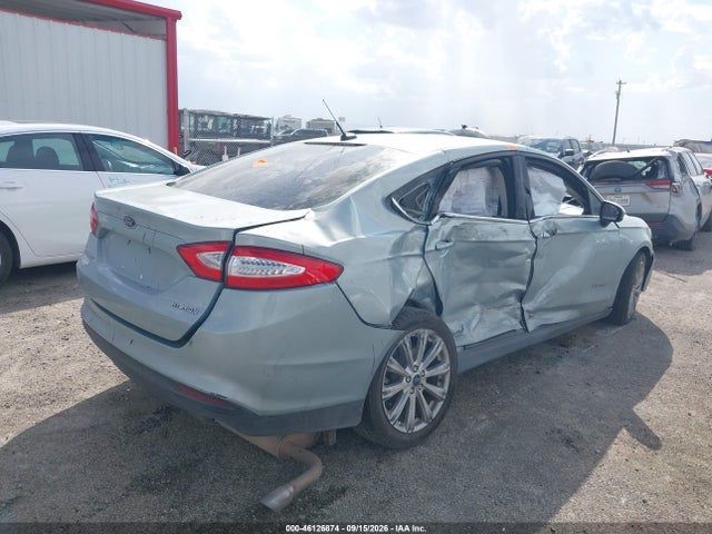 2014 Ford Fusion Hybrid S მანქანა იყიდება აუქციონზე, vin: 3FA6P0UU6ER369008, აუქციონის ნომერი: 46126874