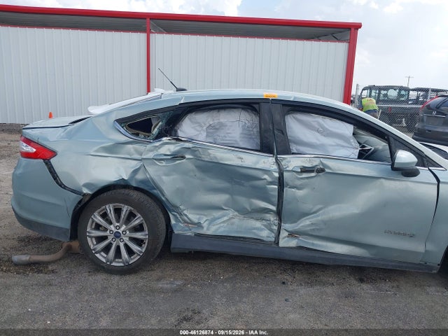 2014 Ford Fusion Hybrid S მანქანა იყიდება აუქციონზე, vin: 3FA6P0UU6ER369008, აუქციონის ნომერი: 46126874