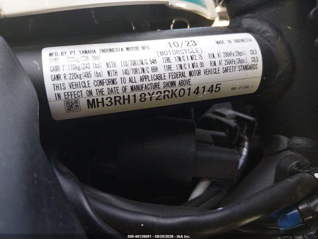 Yamaha Yzfr3 A 2024 MH3RH18Y2RK014145 Image 10
