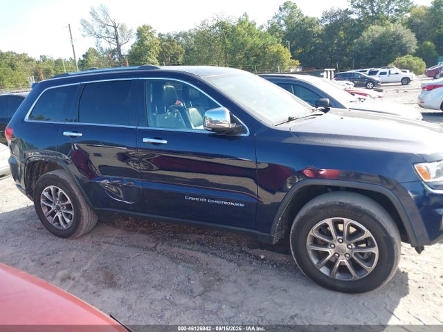 Продаж на аукціоні авто 2014 Jeep Grand Cherokee Limited, vin: 1C4RJFBG0EC316652, номер лоту: 46126942