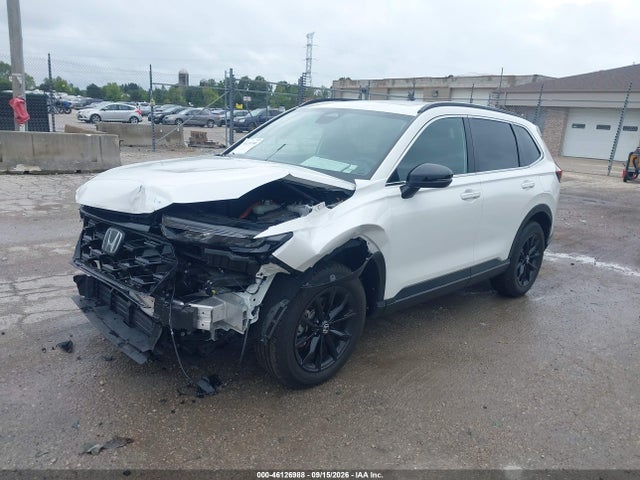 2025 Honda Cr-v Hybrid Sport მანქანა იყიდება აუქციონზე, vin: 7FARS6H56SE056067, აუქციონის ნომერი: 46126988