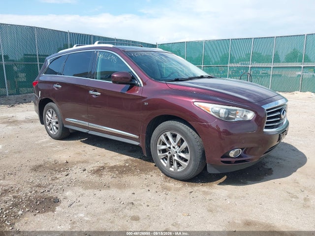 2014 Infiniti Qx60 მანქანა იყიდება აუქციონზე, vin: 5N1AL0MM0EC553421, აუქციონის ნომერი: 46126995