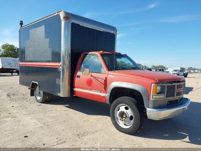 1991 Gmc Sierra C3500 Heavy Duty მანქანა იყიდება აუქციონზე, vin: 1GDKC34N4MJ508166, აუქციონის ნომერი: 46127043