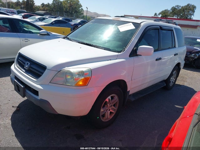 Продажа на аукционе авто 2005 Honda Pilot Ex-l, vin: 2HKYF185X5H561453, номер лота: 46127044
