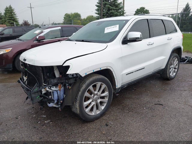 Aukcja sprzedaży 2017 Jeep Grand Cherokee Limited, vin: 1C4RJFBG4HC762646, numer aukcji: 46127046