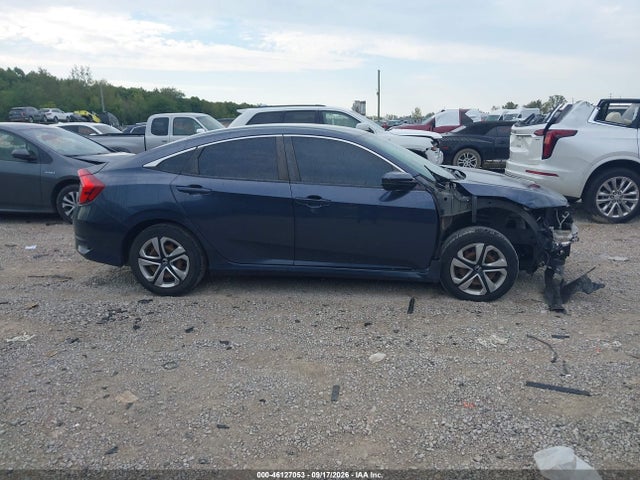 46127053 :رقم المزاد ، 19XFC2F54GE242968 vin ، 2016 Honda Civic Lx مزاد بيع