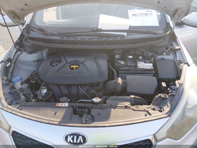 2014 Kia Forte Lx მანქანა იყიდება აუქციონზე, vin: KNAFK4A69E5248253, აუქციონის ნომერი: 46127077