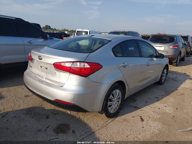 2014 Kia Forte Lx მანქანა იყიდება აუქციონზე, vin: KNAFK4A69E5248253, აუქციონის ნომერი: 46127077