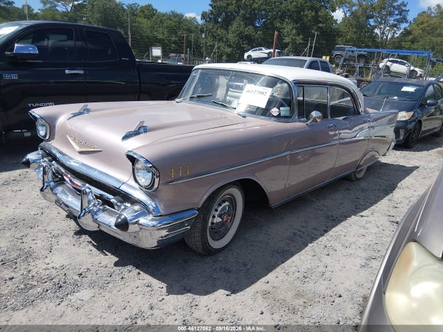46127082 :رقم المزاد ، VC57T140877 vin ، 1957 Chevrolet Bel Air مزاد بيع