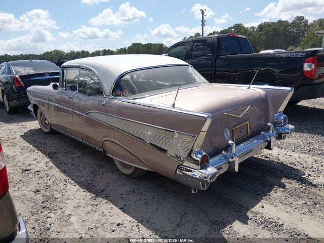 46127082 :رقم المزاد ، VC57T140877 vin ، 1957 Chevrolet Bel Air مزاد بيع