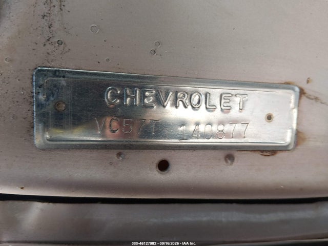 46127082 :رقم المزاد ، VC57T140877 vin ، 1957 Chevrolet Bel Air مزاد بيع