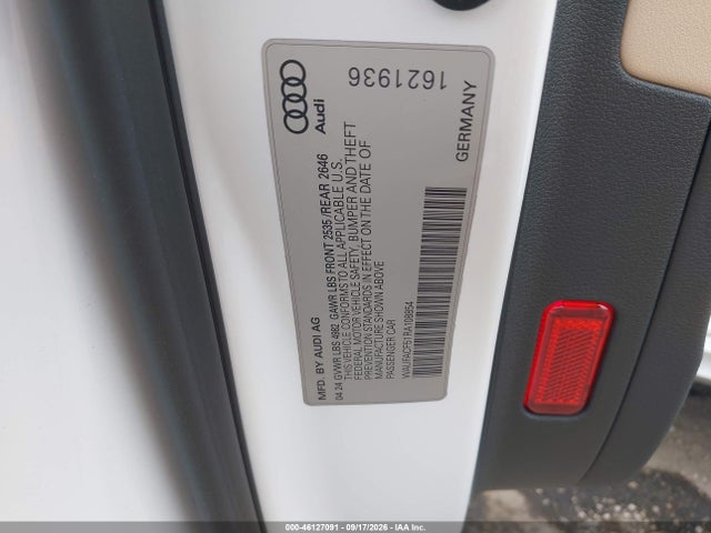 Продаж на аукціоні авто 2024 Audi A5 Sportback Premium Plus 45 Tfsi Quattro S Tronic, vin: WAUFACF51RA108854, номер лоту: 46127091
