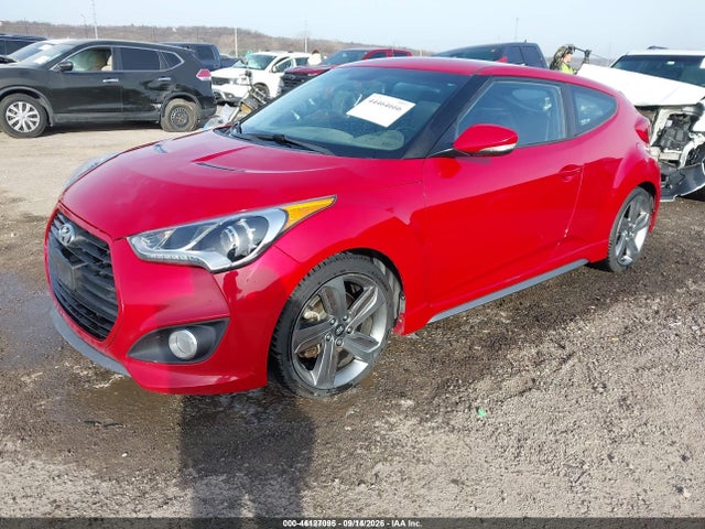 46127095 :رقم المزاد ، KMHTC6AE4FU236097 vin ، 2015 Hyundai Veloster Turbo مزاد بيع