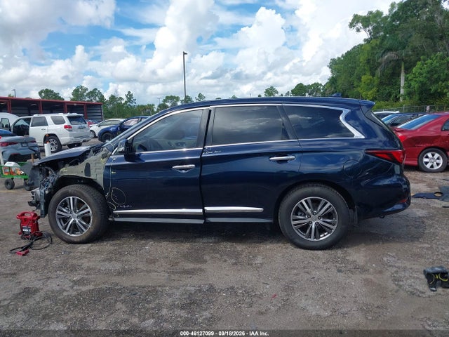 46127099 :رقم المزاد ، 5N1DL0MN4KC568733 vin ، 2019 Infiniti Qx60 Pure مزاد بيع