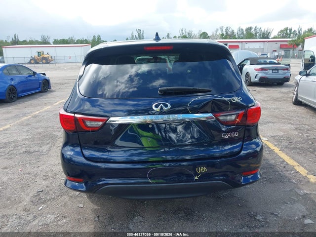 46127099 :رقم المزاد ، 5N1DL0MN4KC568733 vin ، 2019 Infiniti Qx60 Pure مزاد بيع