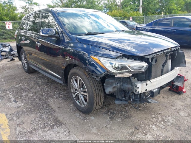 46127099 :رقم المزاد ، 5N1DL0MN4KC568733 vin ، 2019 Infiniti Qx60 Pure مزاد بيع