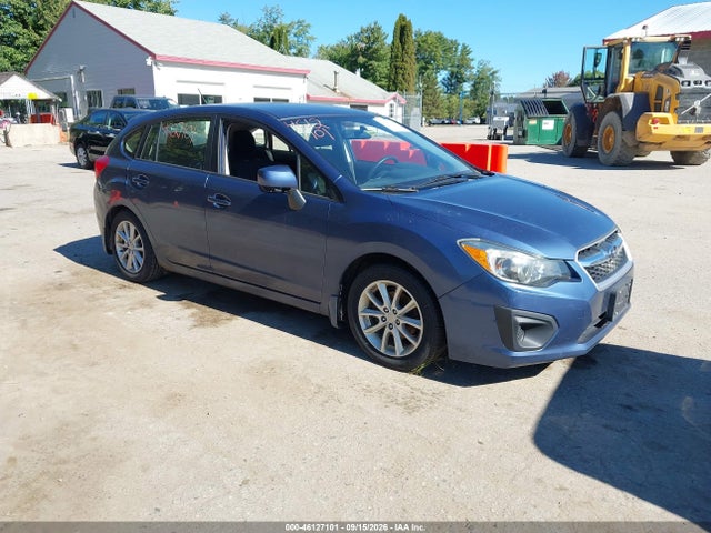 2013 Subaru Impreza 2.0i Premium მანქანა იყიდება აუქციონზე, vin: JF1GPAC68DH802339, აუქციონის ნომერი: 46127101