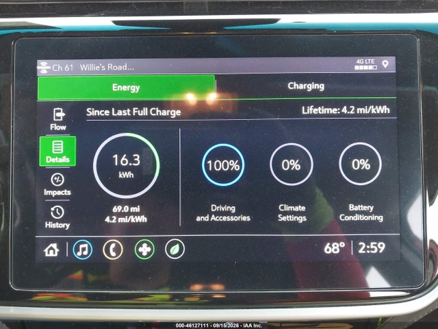 Продаж на аукціоні авто 2022 Chevrolet Bolt Ev Fwd 1lt, vin: 1G1FW6S05N4118451, номер лоту: 46127111