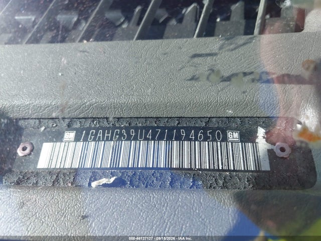 46127127 :رقم المزاد ، 1GAHG39U471194650 vin ، 2007 Chevrolet Express Ls مزاد بيع