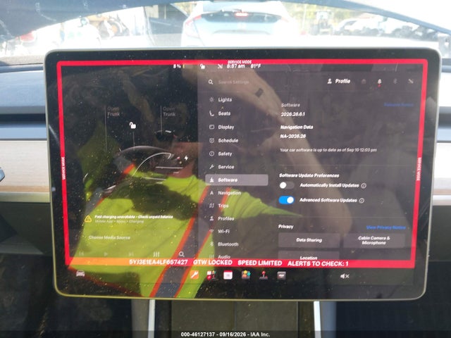 5YJ3E1EA4LF657427 Tesla Model 3 Standard Range Plus Rear-wheel Drive/standard Range Rear-wheel Drive