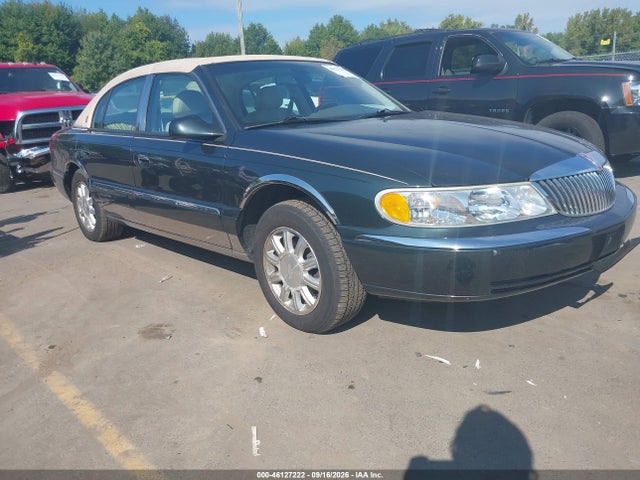 Продажа на аукционе авто 2002 Lincoln Continental, vin: 1LNHM97V42Y651502, номер лота: 46127222