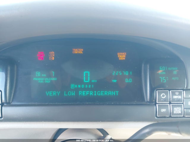 1997 Cadillac Deville Standard მანქანა იყიდება აუქციონზე, vin: 1G6KD54Y6VU290810, აუქციონის ნომერი: 46127319