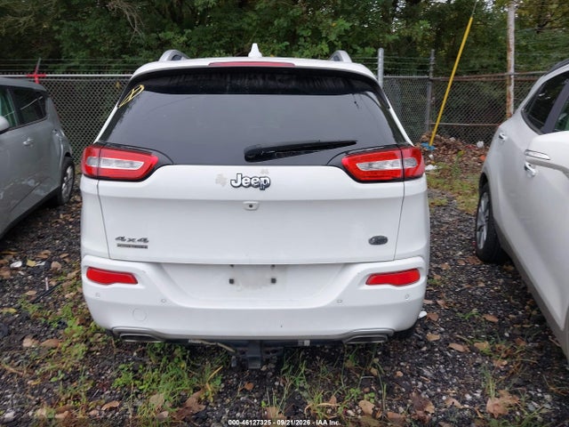 Auction sale of the 2017 Jeep Cherokee Overland 4x4, vin: 1C4PJMJS2HW637676, lot number: 46127325