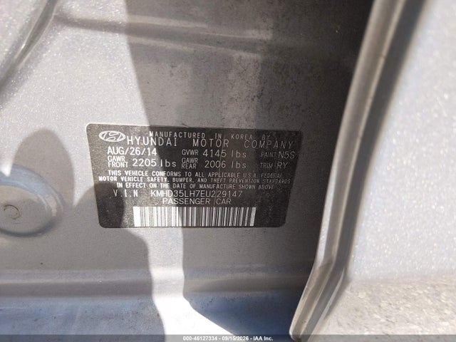 Aukcja sprzedaży 2014 Hyundai Elantra Gt, vin: KMHD35LH7EU229147, numer aukcji: 46127334