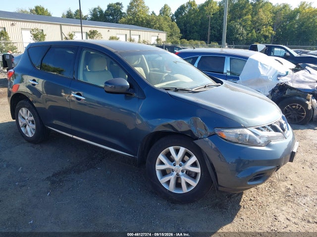 2014 Nissan Murano S მანქანა იყიდება აუქციონზე, vin: JN8AZ1MW0EW506628, აუქციონის ნომერი: 46127374