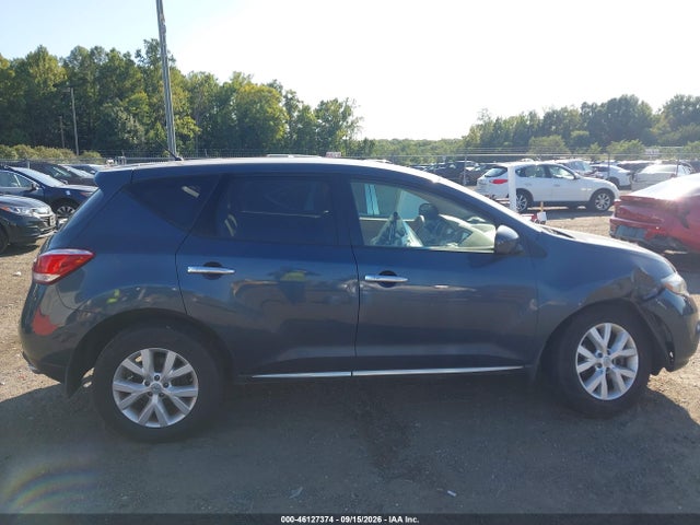 2014 Nissan Murano S მანქანა იყიდება აუქციონზე, vin: JN8AZ1MW0EW506628, აუქციონის ნომერი: 46127374