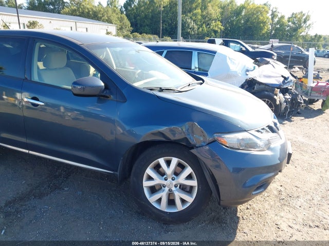 2014 Nissan Murano S მანქანა იყიდება აუქციონზე, vin: JN8AZ1MW0EW506628, აუქციონის ნომერი: 46127374