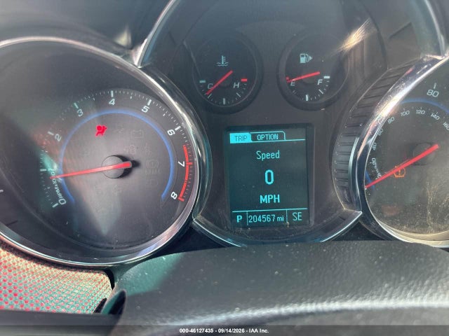 46127435 :رقم المزاد ، 1G1PC5SB2D7124925 vin ، 2013 Chevrolet Cruze 1lt Auto مزاد بيع