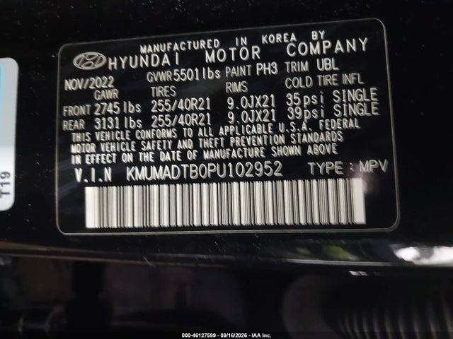 Продаж на аукціоні авто 2023 Genesis Gv70 2.5t Awd, vin: KMUMADTB0PU102952, номер лоту: 46127599
