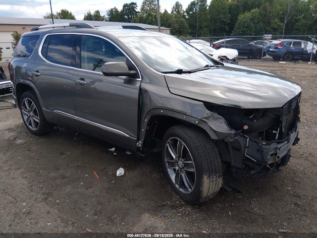 46127626 :رقم المزاد ، 1GKKNPLS5JZ166757 vin ، 2018 Gmc Acadia Denali مزاد بيع