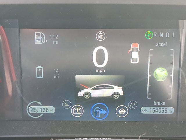 Aukcja sprzedaży 2013 Chevrolet Volt, vin: 1G1RD6E44DU145219, numer aukcji: 46127667