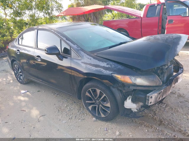 46127721 :رقم المزاد ، 2HGFB2F80DH519291 vin ، 2013 Honda Civic Ex مزاد بيع
