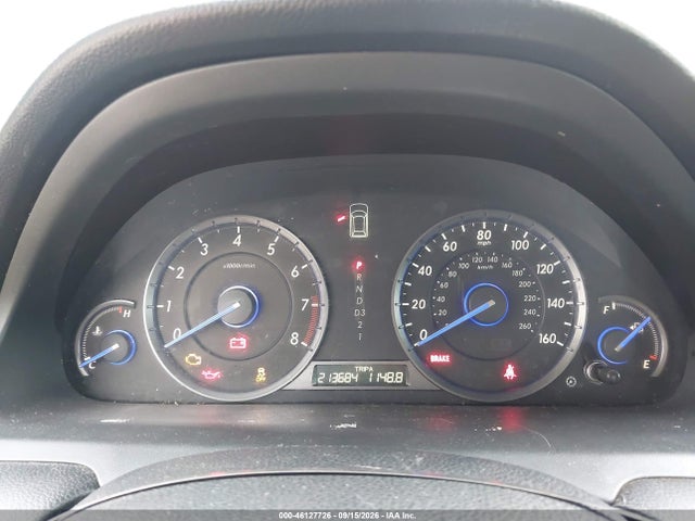 46127726 :رقم المزاد ، 1HGCS2B8XAA008030 vin ، 2010 Honda Accord 3.5 Ex-l مزاد بيع