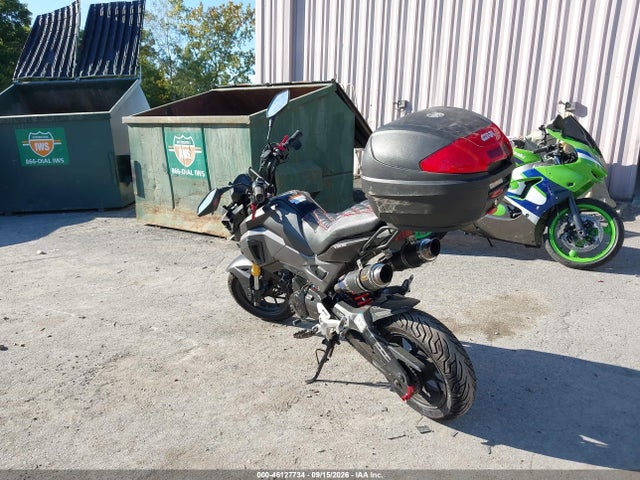 2018 Honda Grom მანქანა იყიდება აუქციონზე, vin: MLHJC7519J5009125, აუქციონის ნომერი: 46127734